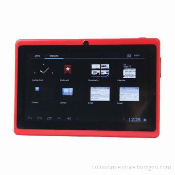 7-inch Tablet PC with Android 4.0.3 OS/A13 1.2GHz, 800 x 480 pixels/DDR 512/Five Colors Available